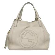 Gucci Vintage Pre-owned Laeder gucci-vskor White, Dam