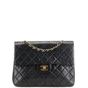 Chanel Vintage Pre-owned Laeder chanel-vskor Black, Dam