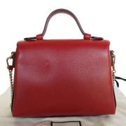 Gucci Vintage Pre-owned Laeder gucci-vskor Red, Dam