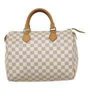 Louis Vuitton Vintage Pre-owned Canvas louis-vuitton-vskor White, Dam