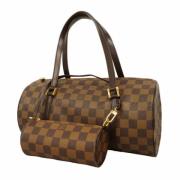 Louis Vuitton Vintage Pre-owned Tyg handvskor Brown, Dam