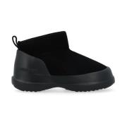 Moon Boot Svart Mocka Låg Boot Black, Dam