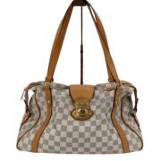 Louis Vuitton Vintage Pre-owned Laeder axelremsvskor White, Dam