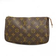 Louis Vuitton Vintage Pre-owned Tyg louis-vuitton-vskor Brown, Dam