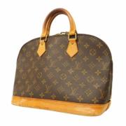 Louis Vuitton Vintage Pre-owned Tyg handvskor Brown, Dam