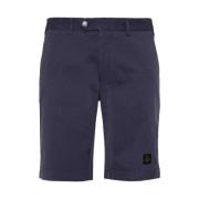 RefrigiWear Beige Bomullsblandning Bermuda Shorts Blue, Herr