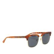 Gucci Vintage Pre-owned Glas solglasgon Brown, Dam