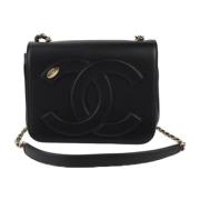 Chanel Vintage Pre-owned Laeder chanel-vskor Black, Dam