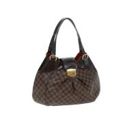 Louis Vuitton Vintage Pre-owned Canvas louis-vuitton-vskor Brown, Dam