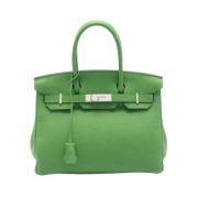 Hermès Vintage Pre-owned Laeder handvskor Green, Dam