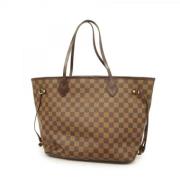 Louis Vuitton Vintage Pre-owned Tyg louis-vuitton-vskor Brown, Dam