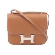 Hermès Vintage Pre-owned Laeder axelremsvskor Brown, Dam