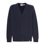 Timberland Mörkblå Unisex Cardigan Phillips Brook Blue, Dam