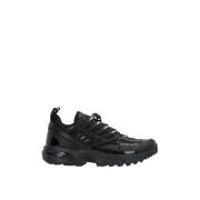 MM6 Maison Margiela Svarta 3D Mesh Låg-Top Sneakers Black, Dam