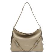 Givenchy Medium Axelväska Vouyou Beige, Dam