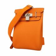 Hermès Vintage Pre-owned Laeder axelremsvskor Orange, Dam