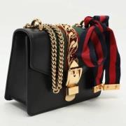 Gucci Vintage Pre-owned Laeder gucci-vskor Black, Dam