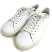 Celine Vintage Pre-owned Laeder sneakers White, Herr