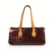 Louis Vuitton Vintage Pre-owned Laeder handvskor Red, Dam