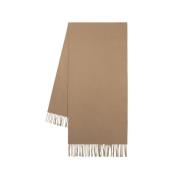 TotêMe Elegant Ullsjal i Kamel Beige, Dam