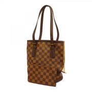 Louis Vuitton Vintage Pre-owned Tyg louis-vuitton-vskor Brown, Dam