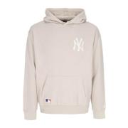 New Era Yankees Lättvikts huvtröja Essentials Sweatshirt Beige, Herr