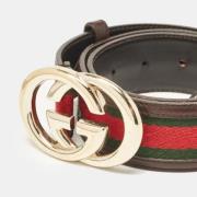 Gucci Vintage Pre-owned Canvas skrp Multicolor, Dam