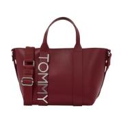 Tommy Hilfiger City Bold Mini Tote Väska Red, Dam