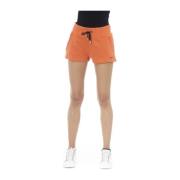 Just Cavalli Strandkläder Shorts med elastisk midja och dragsko Orange...