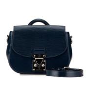 Louis Vuitton Vintage Pre-owned Laeder louis-vuitton-vskor Blue, Dam