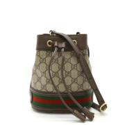 Gucci Vintage Pre-owned Canvas gucci-vskor Beige, Dam