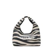 Marc Jacobs Zebra Läder Säckväska med Påse Multicolor, Dam