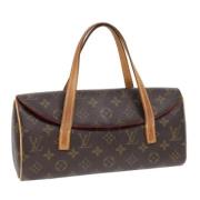 Louis Vuitton Vintage Pre-owned Canvas handvskor Brown, Dam