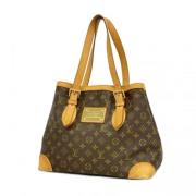 Louis Vuitton Vintage Pre-owned Tyg louis-vuitton-vskor Brown, Dam