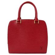 Louis Vuitton Vintage Pre-owned Laeder louis-vuitton-vskor Red, Dam