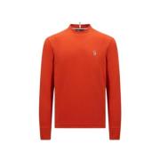 Moncler Casual Huvtröja för Män Orange, Herr