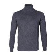 Kangra Herr Turtleneck Tröja. Lätt ull, silke, cashmere. Tillverkad i ...