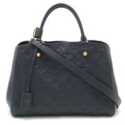 Louis Vuitton Vintage Pre-owned Canvas louis-vuitton-vskor Blue, Dam