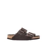 Birkenstock Sandaler med Pälsklädda Remmar Brown, Herr