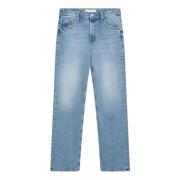 Mother Regelbundna Jeans Smarty Pants Skimp Blue, Dam