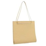 Louis Vuitton Vintage Pre-owned Laeder louis-vuitton-vskor Beige, Dam