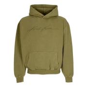 Karl Kani Autograph Heavy Hoodie med Framficka Green, Herr