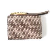 Fendi Vintage Pre-owned Laeder plnbcker Brown, Dam