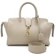 Yves Saint Laurent Vintage Pre-owned Laeder handvskor Beige, Dam