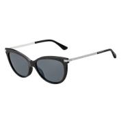 Jimmy Choo Svart Acetat Dam Solglasögon Black, Dam