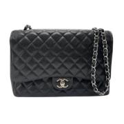 Chanel Vintage Pre-owned Laeder axelremsvskor Black, Dam