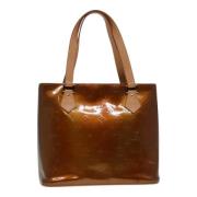 Louis Vuitton Vintage Pre-owned Laeder handvskor Brown, Dam