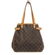 Louis Vuitton Vintage Pre-owned Tyg louis-vuitton-vskor Brown, Dam