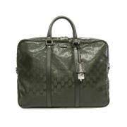 Gucci Vintage Pre-owned Canvas gucci-vskor Green, Herr