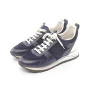 Louis Vuitton Vintage Pre-owned Laeder sneakers Blue, Dam